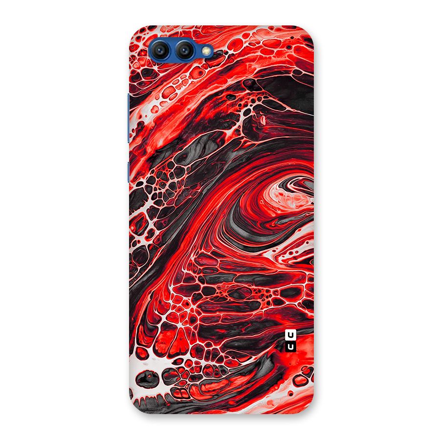 Abstract Pattern Gradient Marbled Back Case for Honor View 10