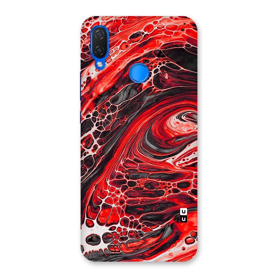 Abstract Pattern Gradient Marbled Back Case for Huawei P Smart+
