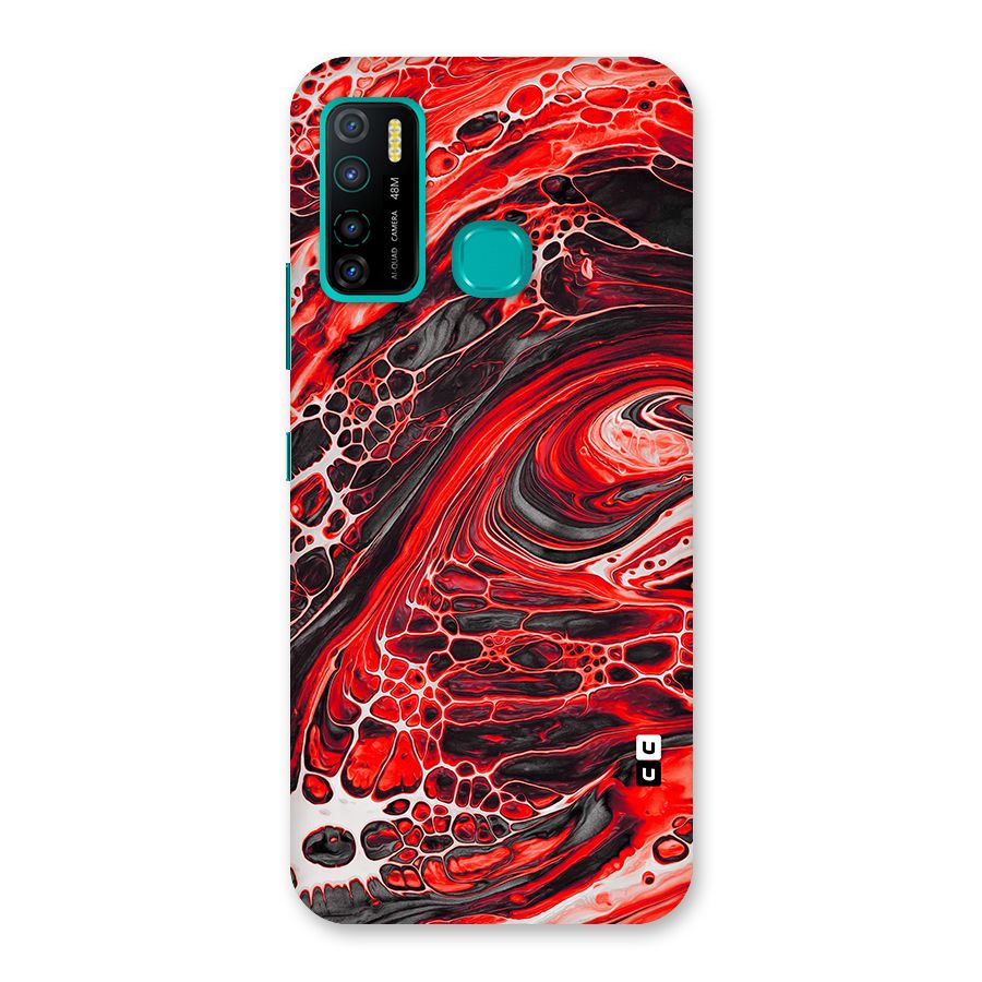 Abstract Pattern Gradient Marbled Back Case for Infinix Hot 9 Pro
