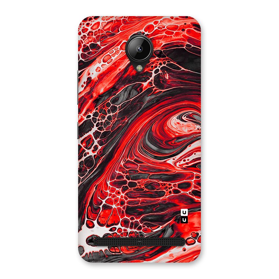 Abstract Pattern Gradient Marbled Back Case for Lenovo C2