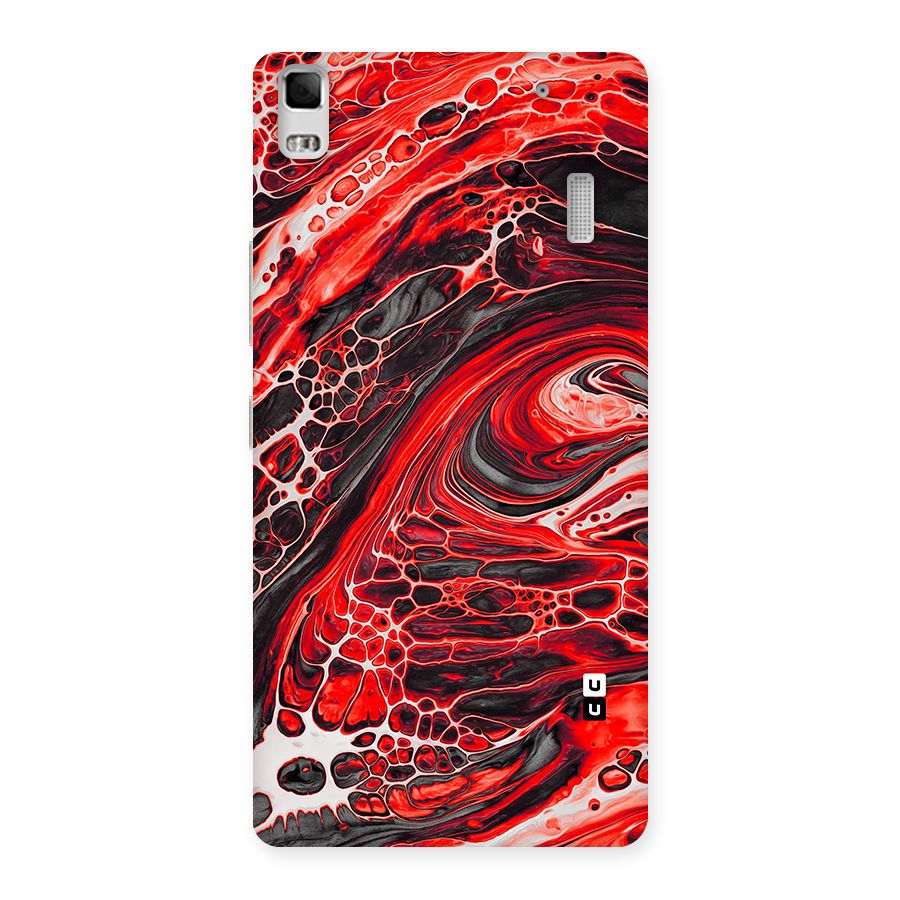 Abstract Pattern Gradient Marbled Back Case for Lenovo K3 Note