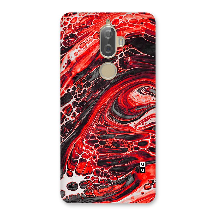 Abstract Pattern Gradient Marbled Back Case for Lenovo K8 Plus