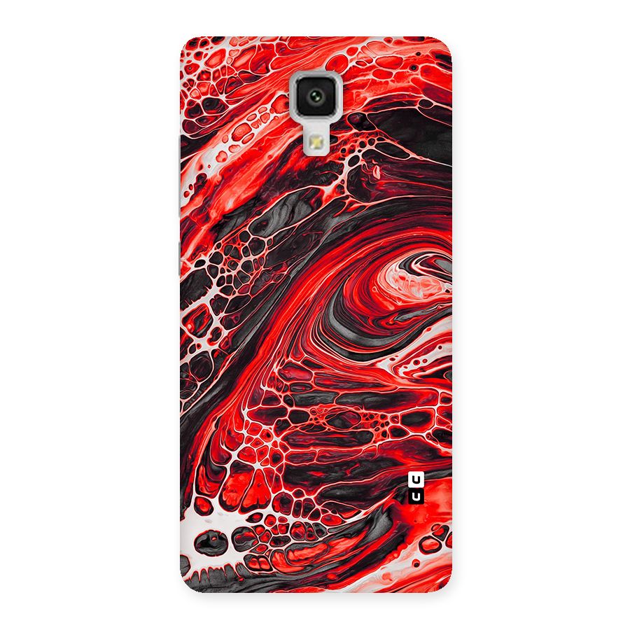 Abstract Pattern Gradient Marbled Back Case for Mi4