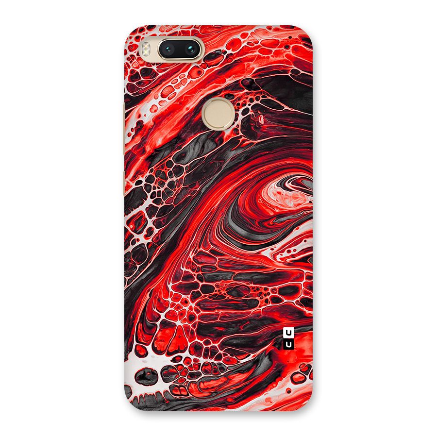 Abstract Pattern Gradient Marbled Back Case for Mi A1