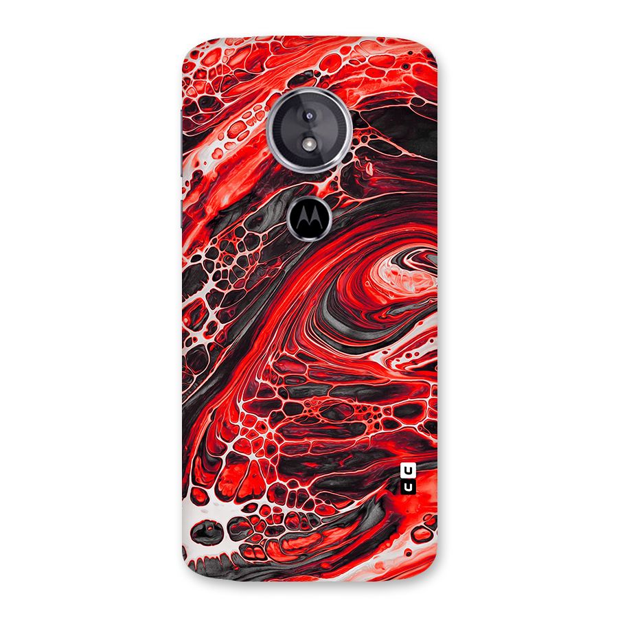 Abstract Pattern Gradient Marbled Back Case for Moto E5