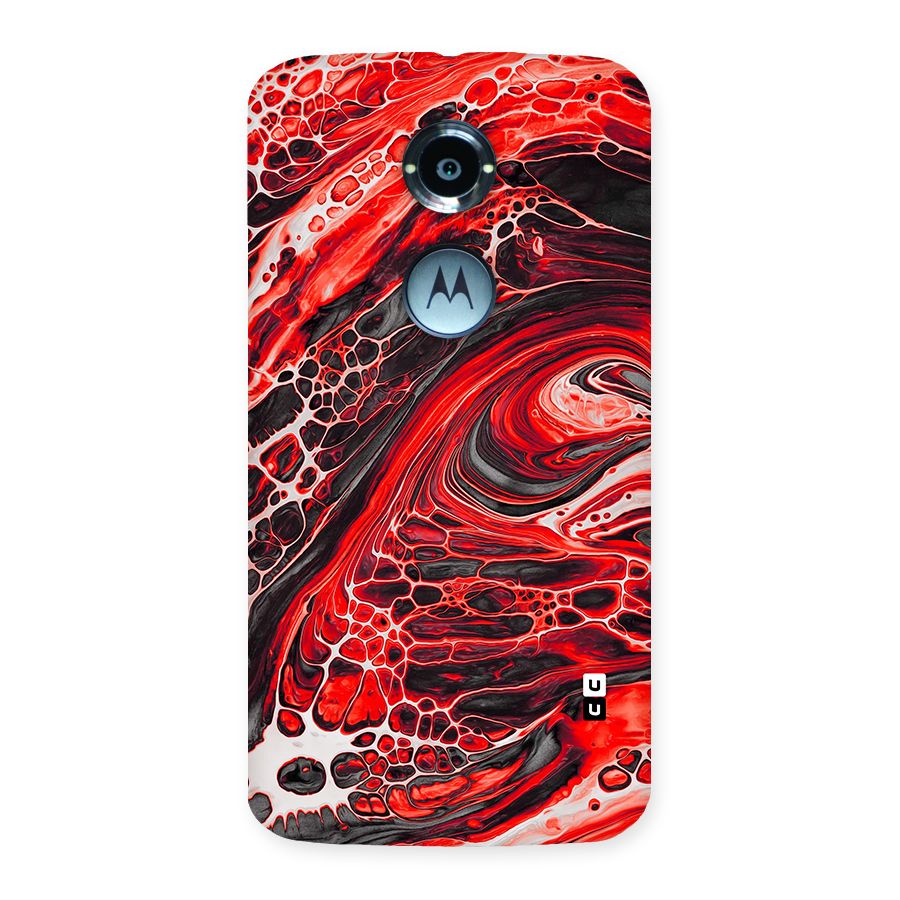 Abstract Pattern Gradient Marbled Back Case for Moto X2