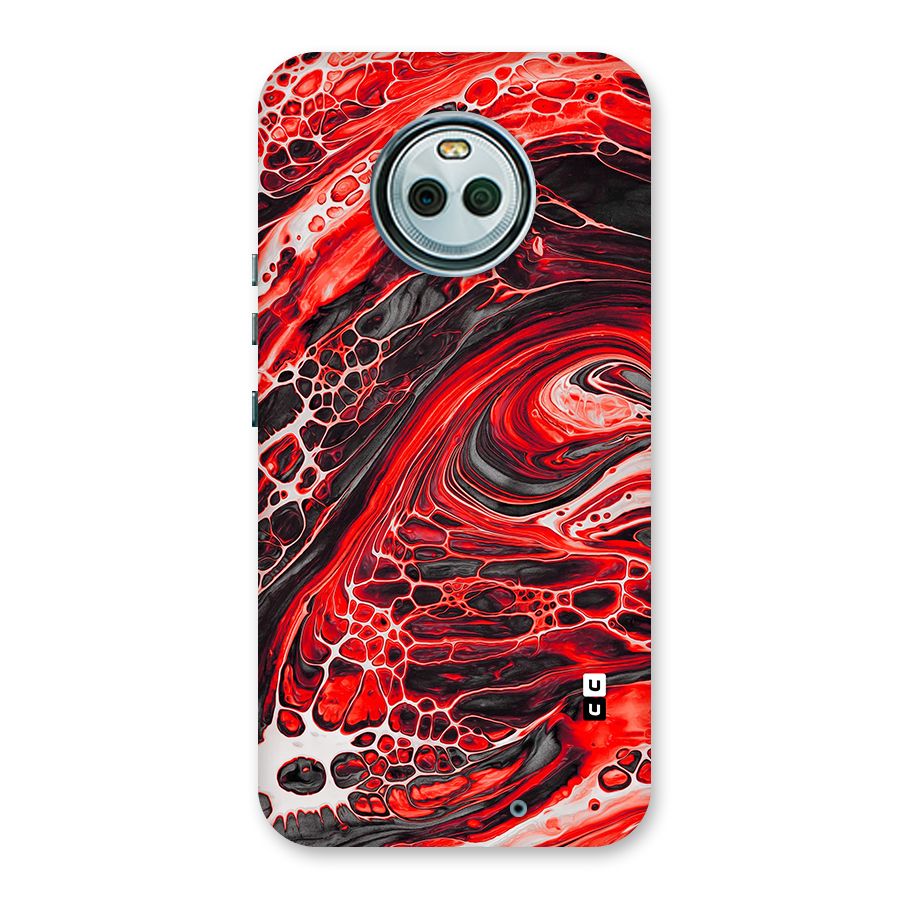 Abstract Pattern Gradient Marbled Back Case for Moto X4
