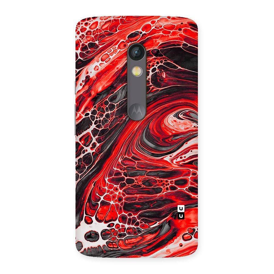 Abstract Pattern Gradient Marbled Back Case for Moto X Play