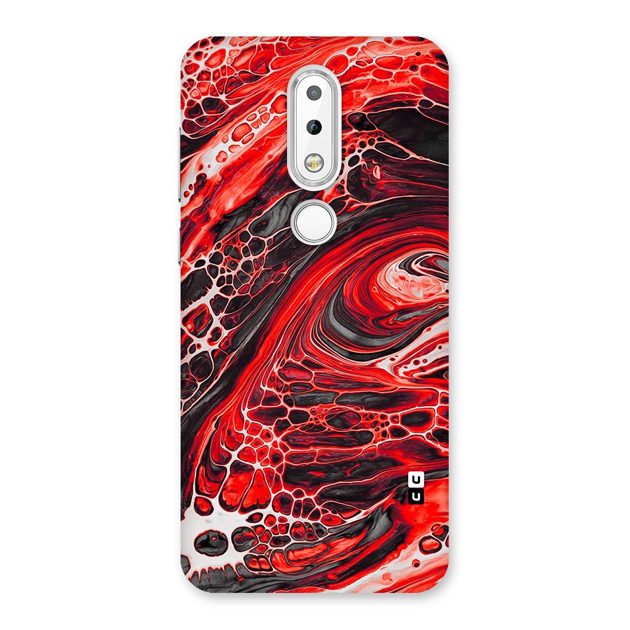 Abstract Pattern Gradient Marbled Back Case for Nokia 6.1 Plus