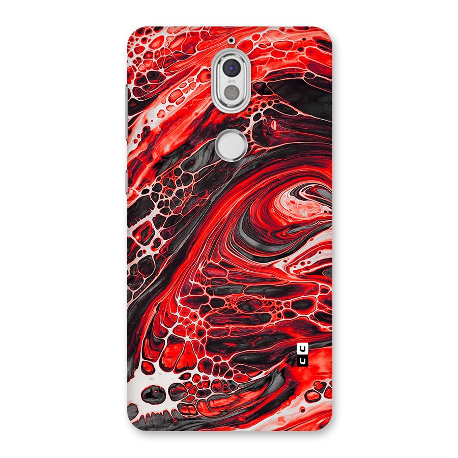 Abstract Pattern Gradient Marbled Back Case for Nokia 7