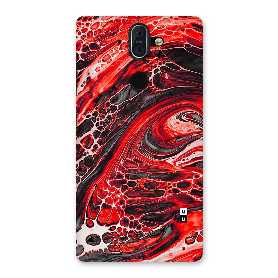 Abstract Pattern Gradient Marbled Back Case for Nokia 8 Sirocco