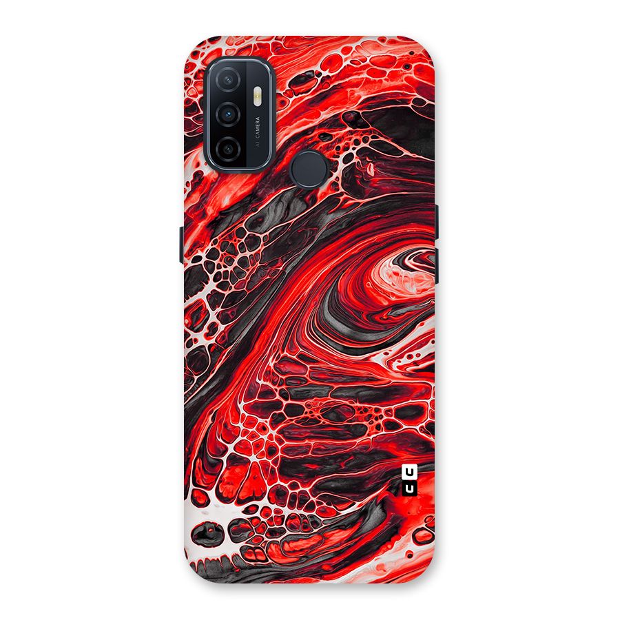 Abstract Pattern Gradient Marbled Back Case for Oppo A32