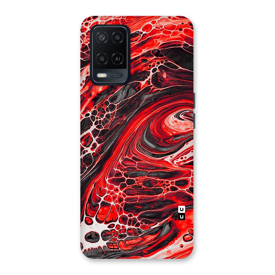 Abstract Pattern Gradient Marbled Back Case for Oppo A54