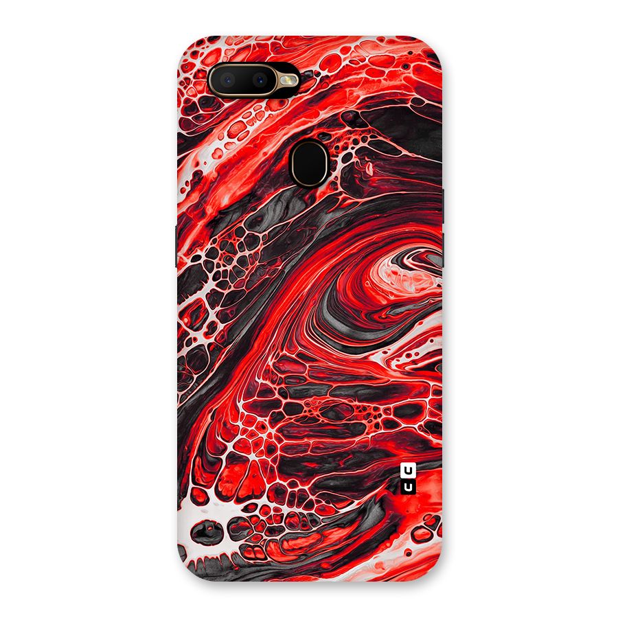 Abstract Pattern Gradient Marbled Back Case for Oppo A5s