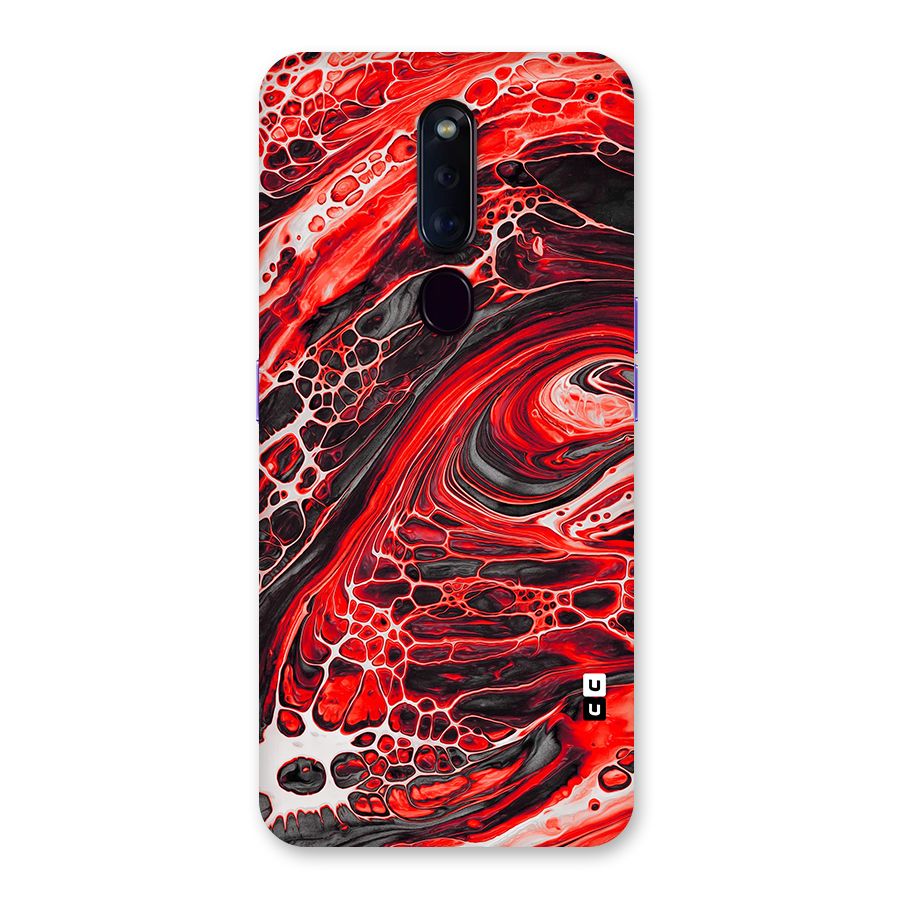 Abstract Pattern Gradient Marbled Back Case for Oppo F11 Pro