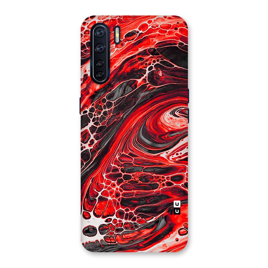 Abstract Pattern Gradient Marbled Back Case for Oppo F15