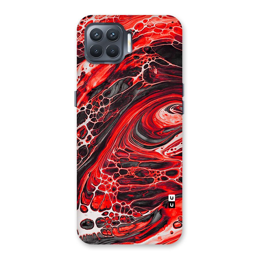 Abstract Pattern Gradient Marbled Back Case for Oppo F17 Pro