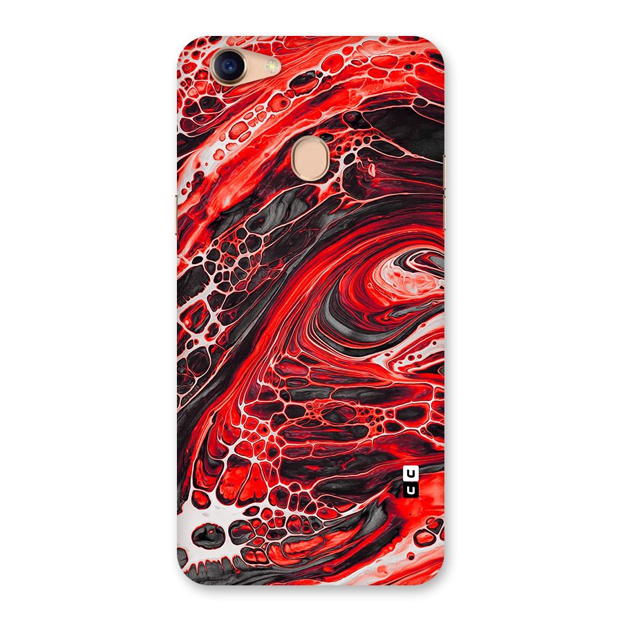 Abstract Pattern Gradient Marbled Back Case for Oppo F5 Youth