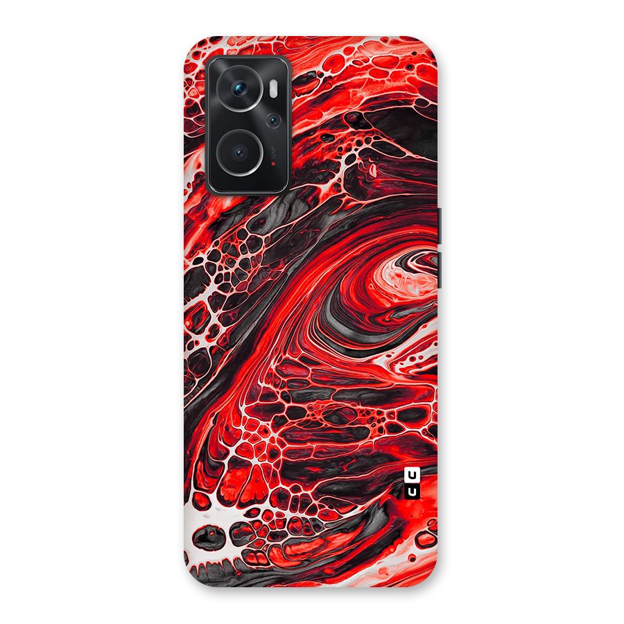 Abstract Pattern Gradient Marbled Back Case for Oppo K10 4G