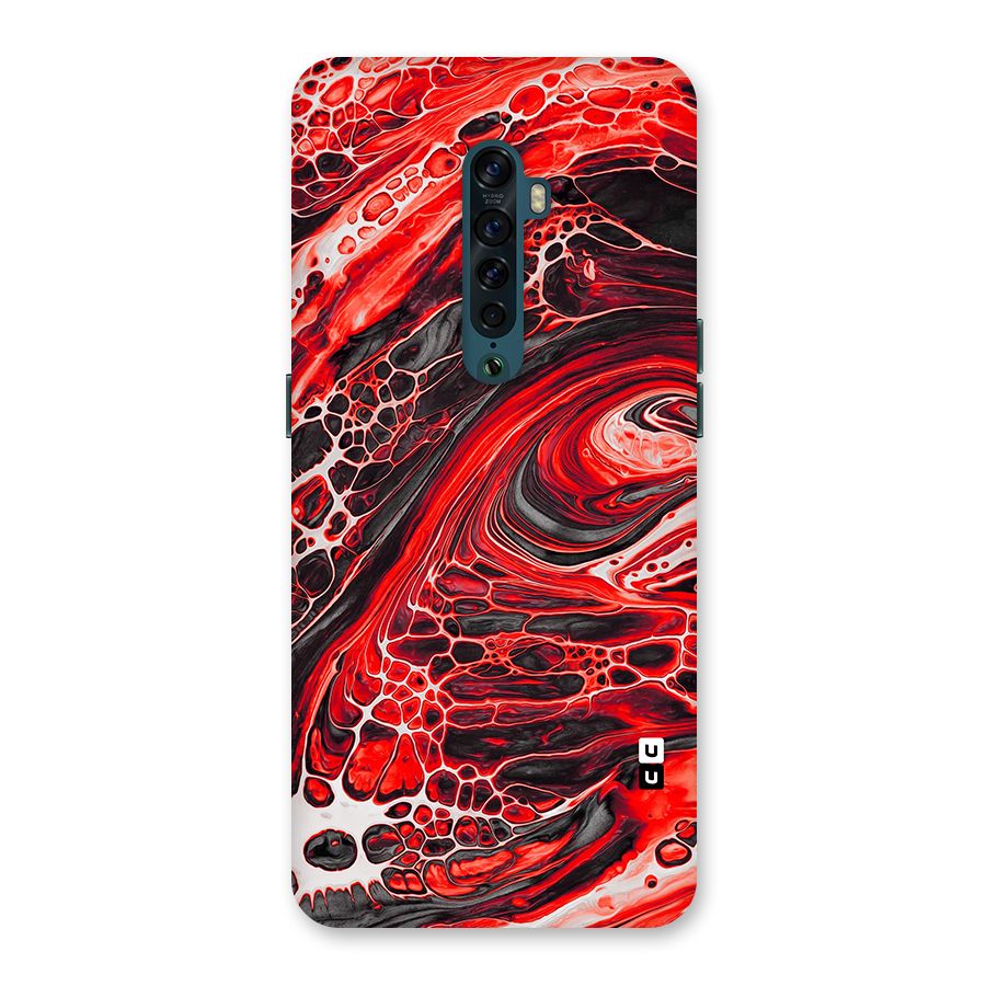 Abstract Pattern Gradient Marbled Back Case for Oppo Reno2