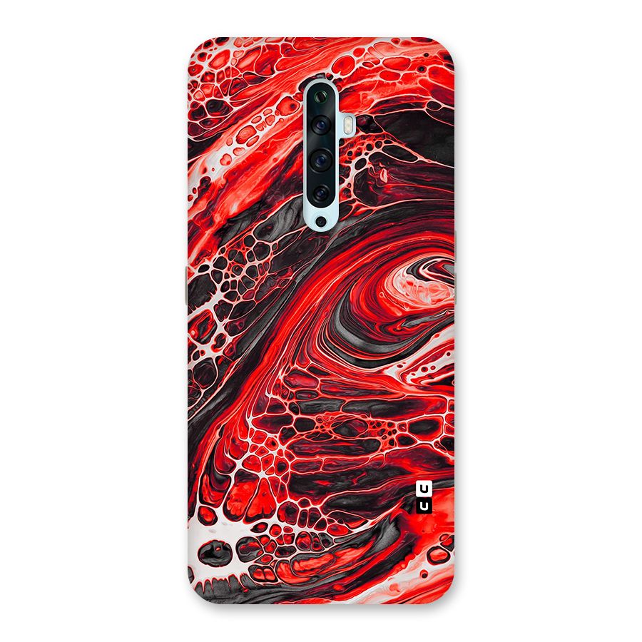 Abstract Pattern Gradient Marbled Back Case for Oppo Reno2 Z