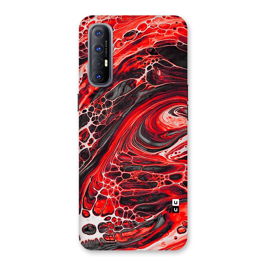 Abstract Pattern Gradient Marbled Back Case for Oppo Reno3 Pro