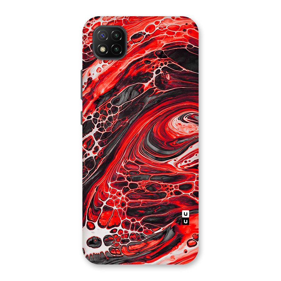 Abstract Pattern Gradient Marbled Back Case for Poco C3