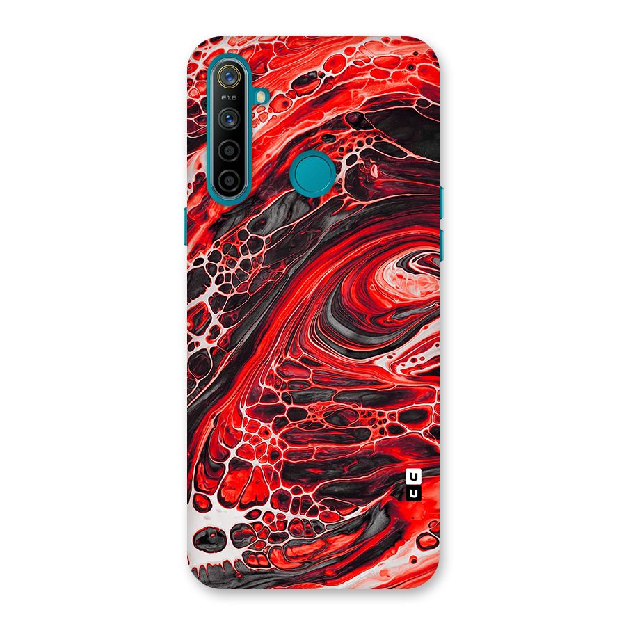 Abstract Pattern Gradient Marbled Back Case for Realme 5i