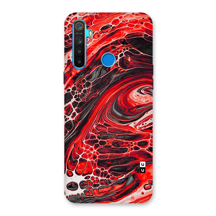 Abstract Pattern Gradient Marbled Back Case for Realme 5s