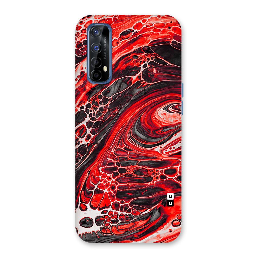 Abstract Pattern Gradient Marbled Back Case for Realme 7