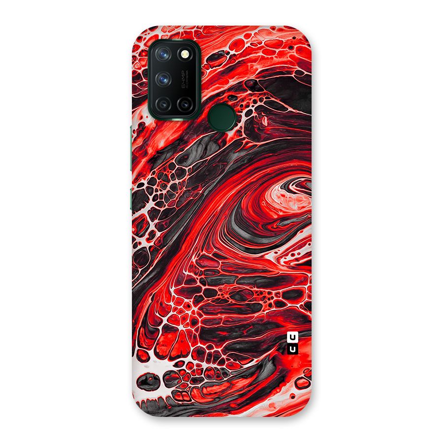 Abstract Pattern Gradient Marbled Back Case for Realme 7i