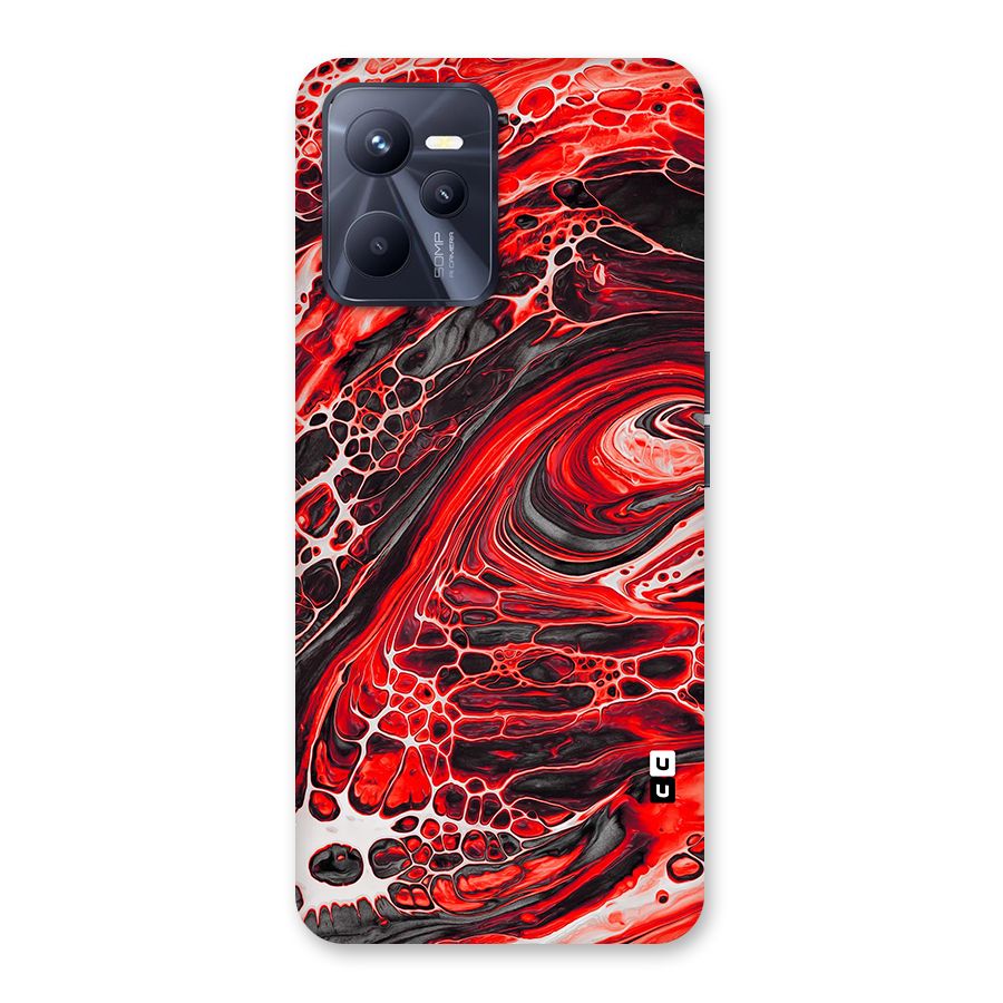 Abstract Pattern Gradient Marbled Back Case for Realme C35