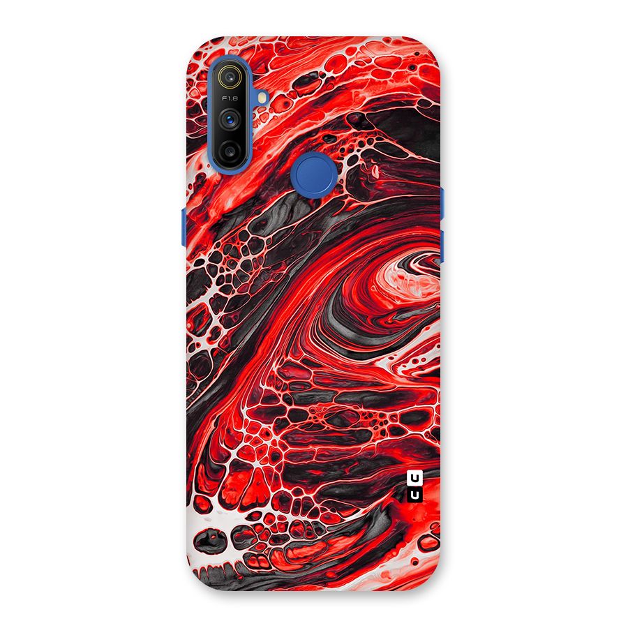 Abstract Pattern Gradient Marbled Back Case for Realme Narzo 10A