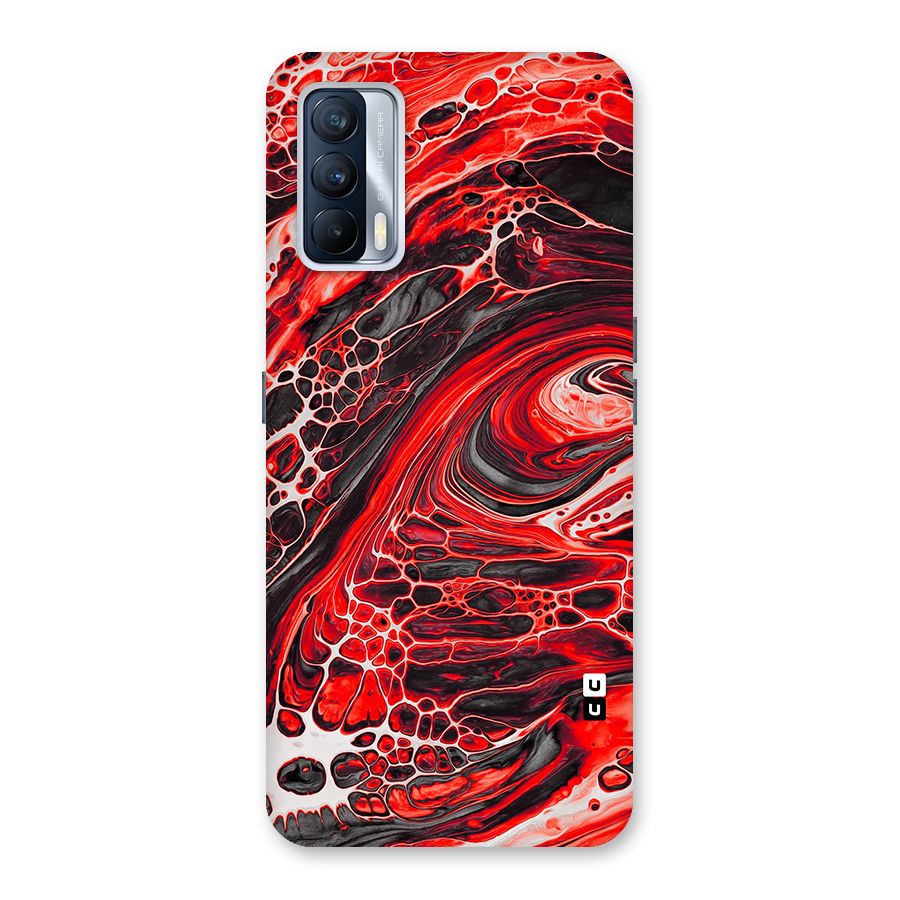 Abstract Pattern Gradient Marbled Back Case for Realme X7