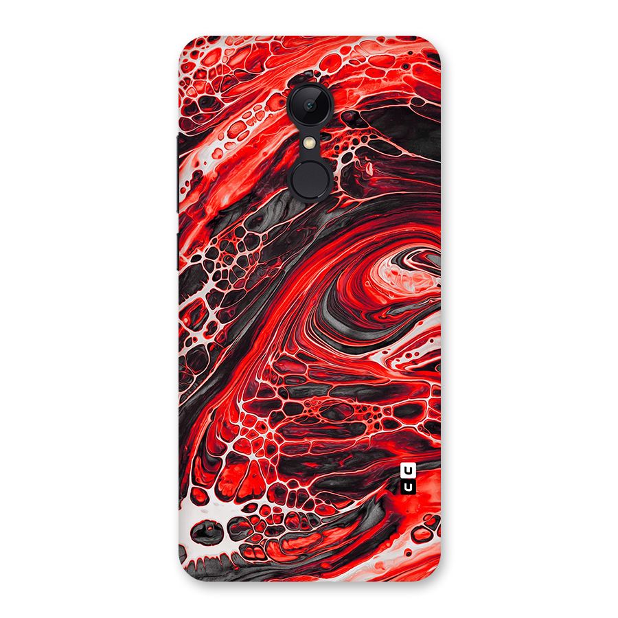 Abstract Pattern Gradient Marbled Back Case for Redmi 5