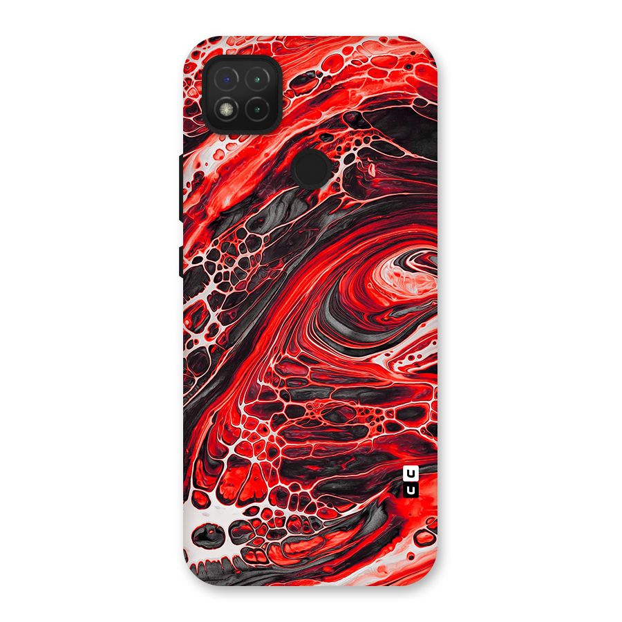 Abstract Pattern Gradient Marbled Back Case for Redmi 9
