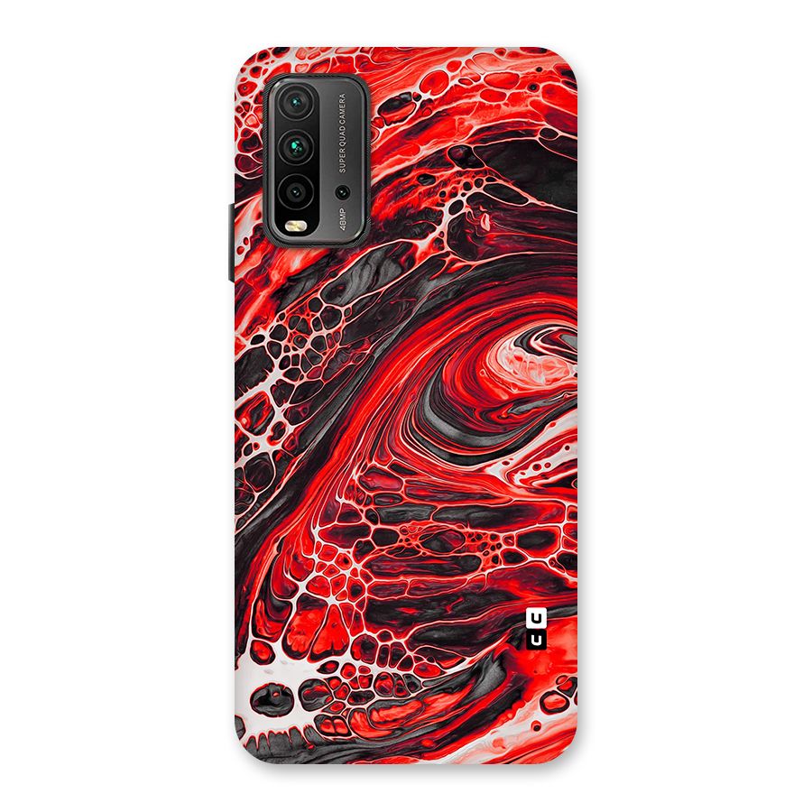 Abstract Pattern Gradient Marbled Back Case for Redmi 9 Power