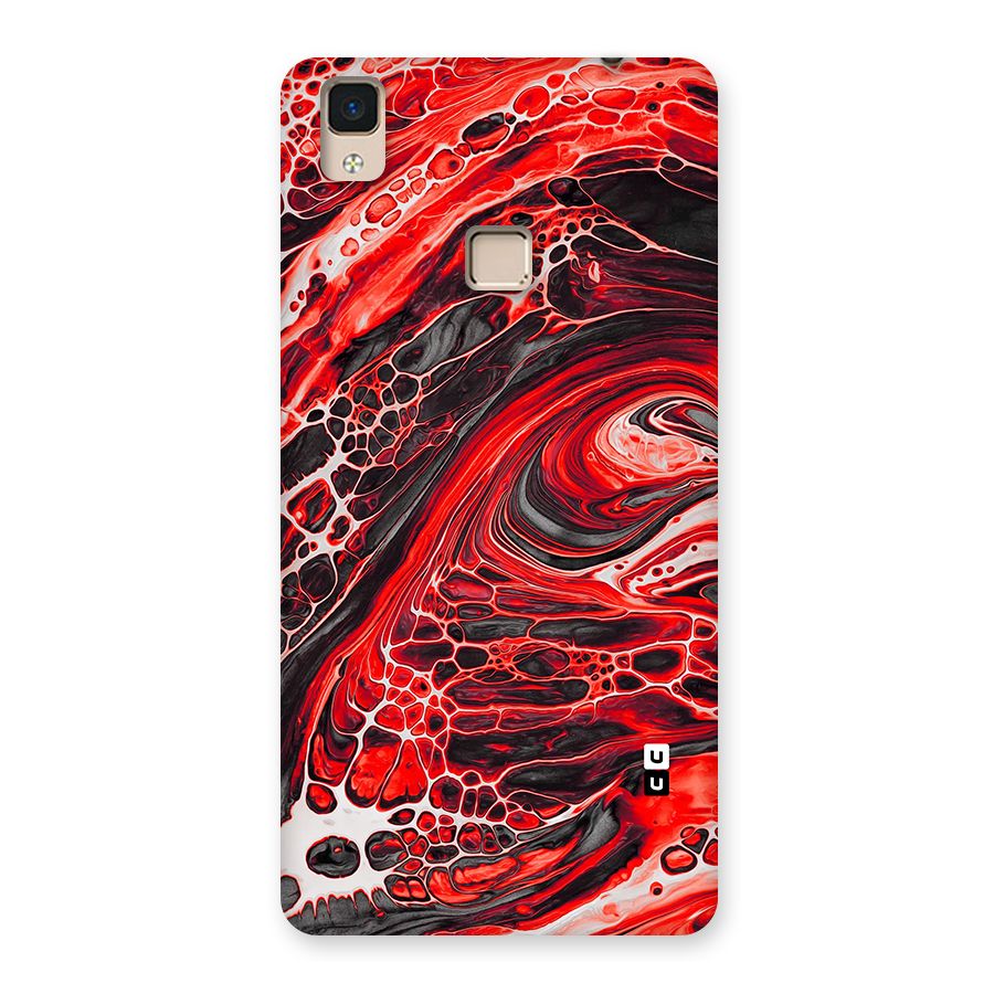 Abstract Pattern Gradient Marbled Back Case for V3 Max