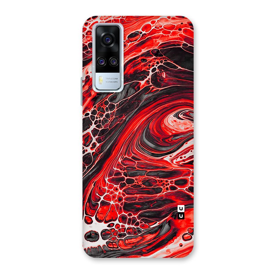 Abstract Pattern Gradient Marbled Back Case for Vivo Y31