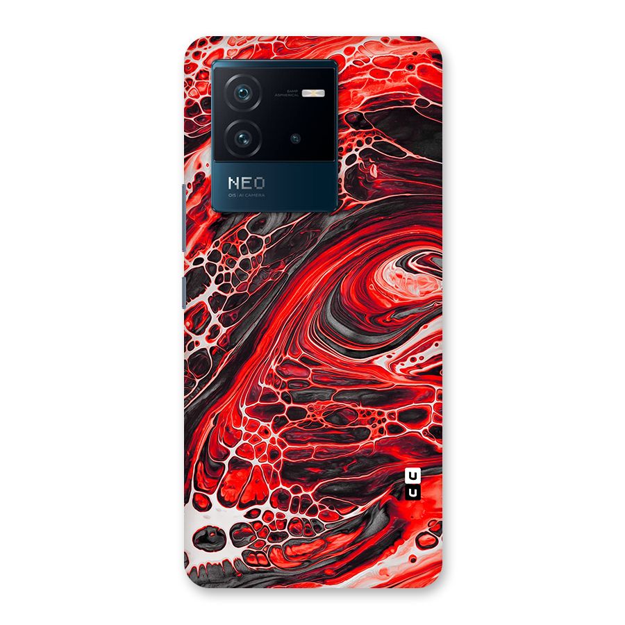 Abstract Pattern Gradient Marbled Back Case for Vivo iQOO Neo 6 5G