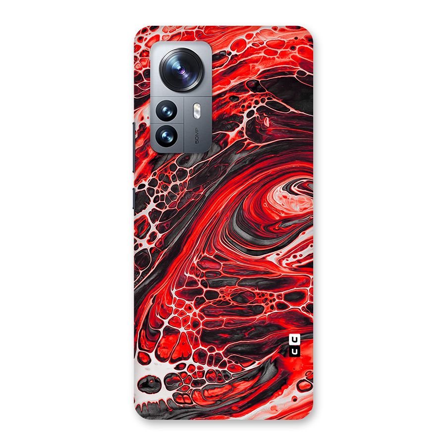 Abstract Pattern Gradient Marbled Back Case for Xiaomi 12 Pro