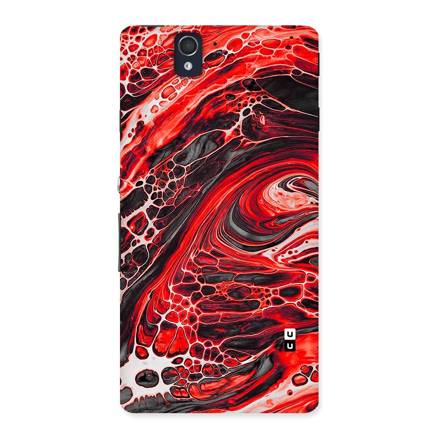 Abstract Pattern Gradient Marbled Back Case for Xperia Z