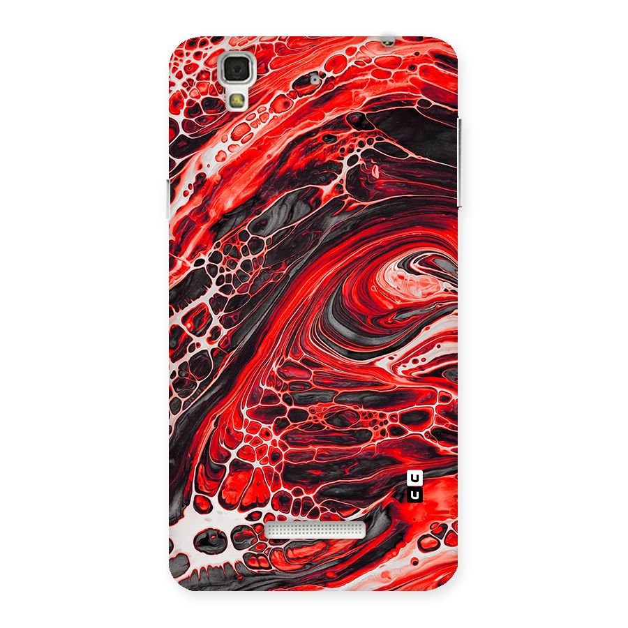 Abstract Pattern Gradient Marbled Back Case for YU Yureka Plus