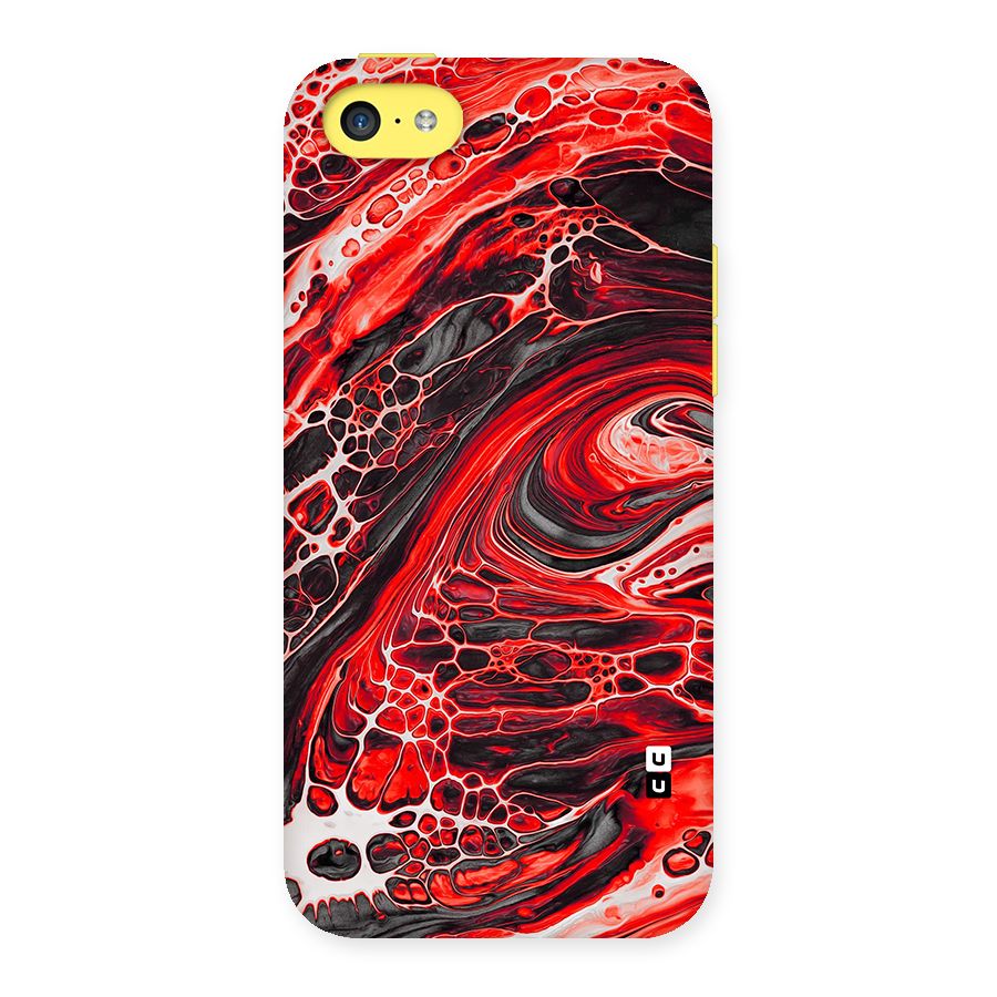 Abstract Pattern Gradient Marbled Back Case for iPhone 5C