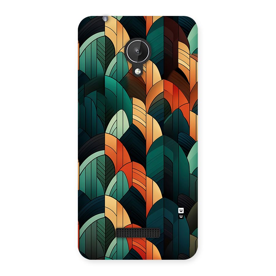Abstract Seamless Pattern Back Case for Canvas Spark Q380