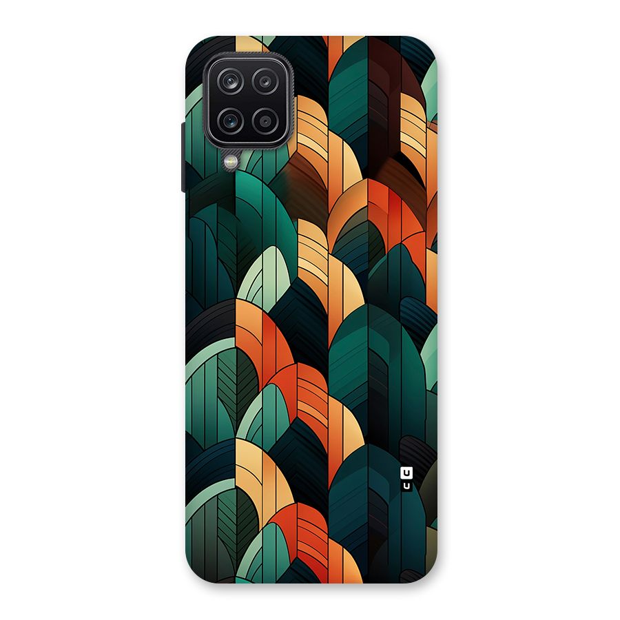 Abstract Seamless Pattern Back Case for Galaxy A12