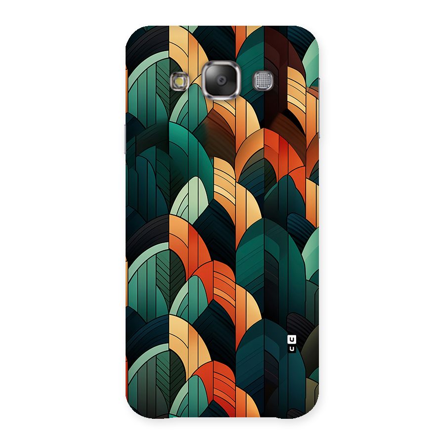 Abstract Seamless Pattern Back Case for Galaxy E7