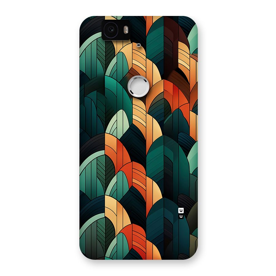 Abstract Seamless Pattern Back Case for Google Nexus 6P