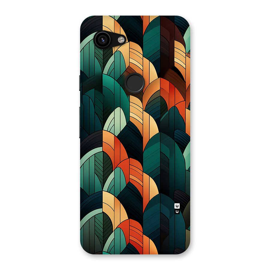 Abstract Seamless Pattern Back Case for Google Pixel 3a