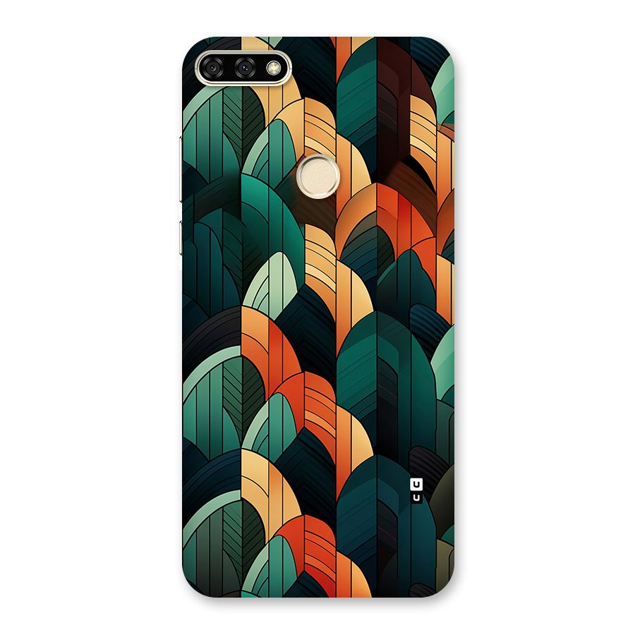Abstract Seamless Pattern Back Case for Honor 7A